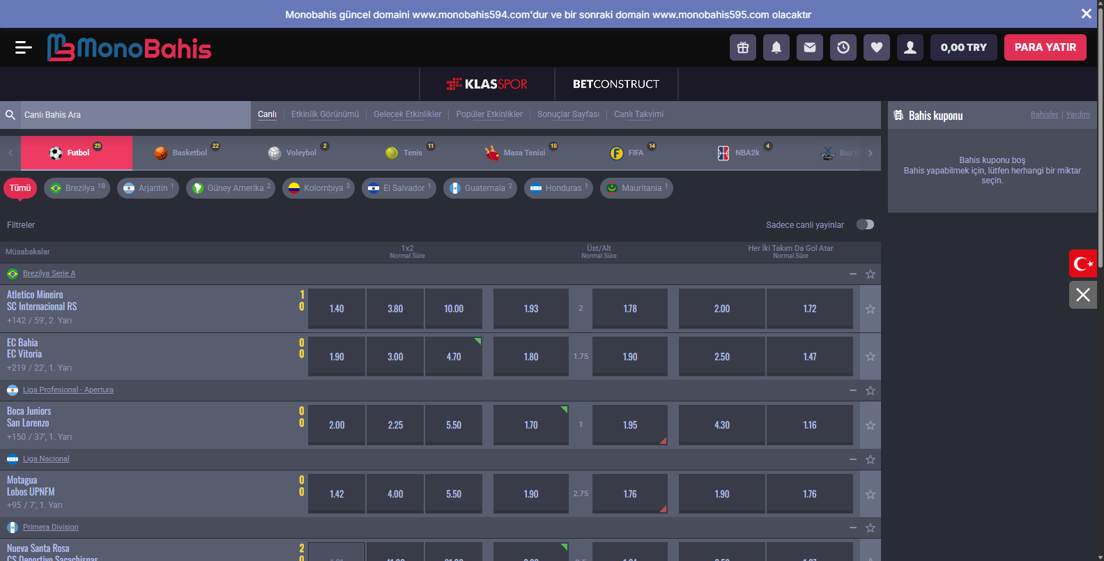 Monobahis Yatırım Bonusları