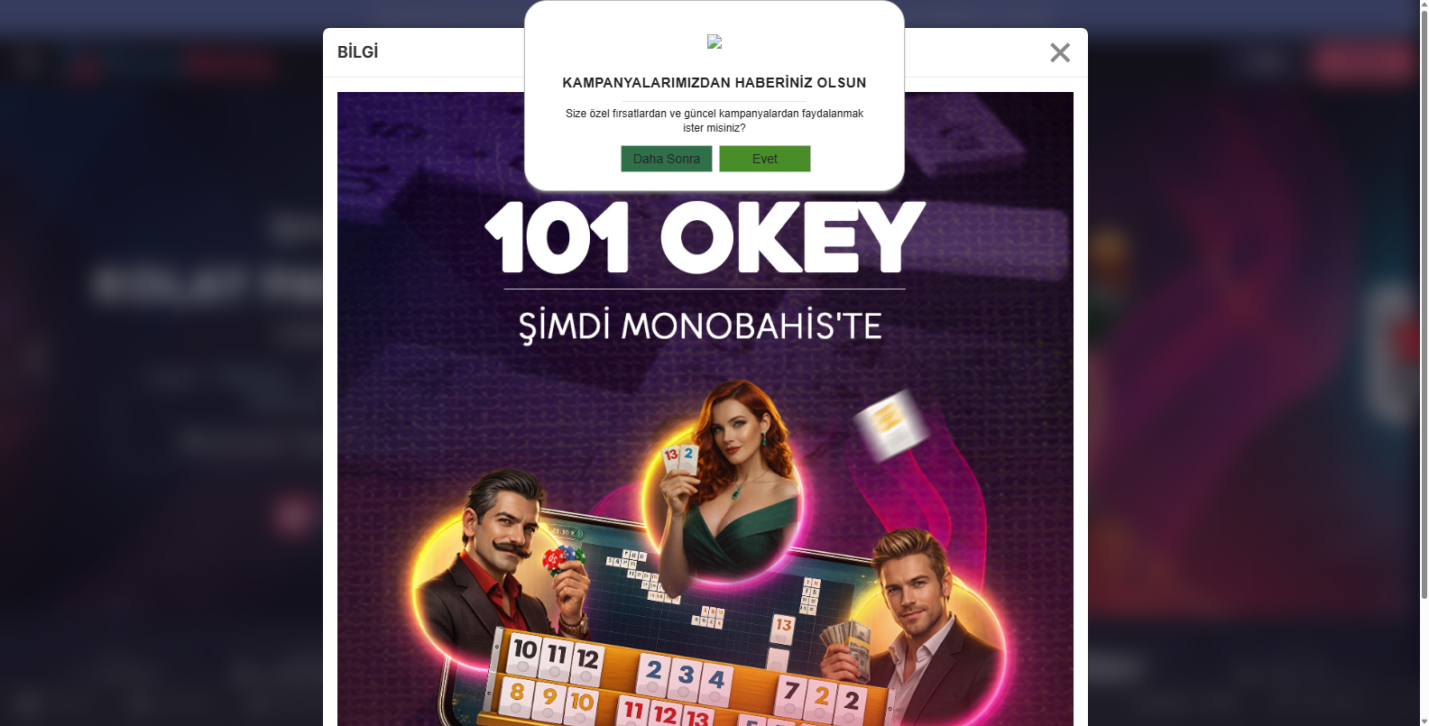 Monobahis Canlı Casino Baccarat Oyna